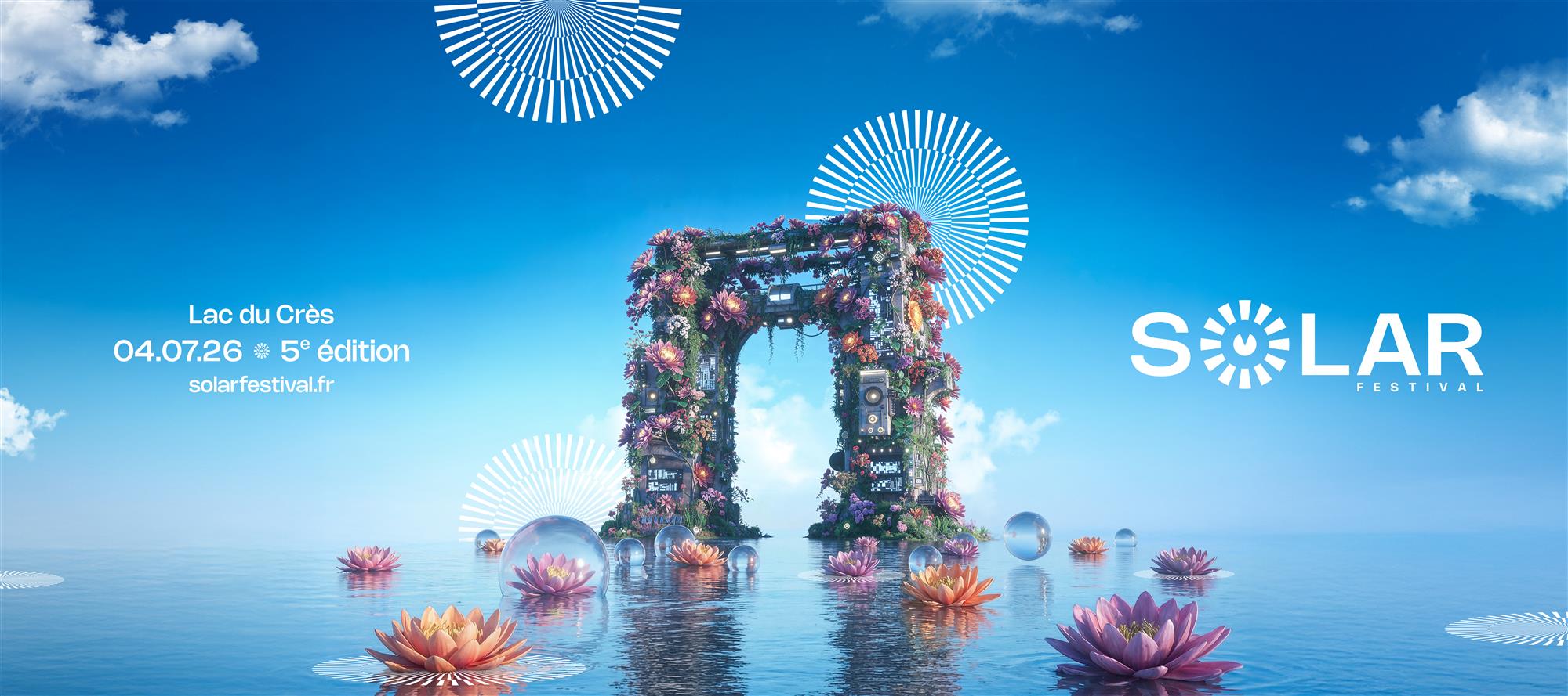 Solar Festival 2026 — Main stage visuals
